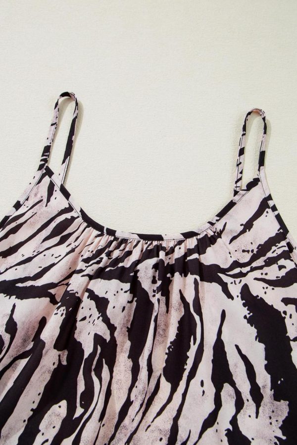 Maxi Dresses | Women Black Boho Abstract Print Open Back Sleeveless Maxi Dress - Image 4